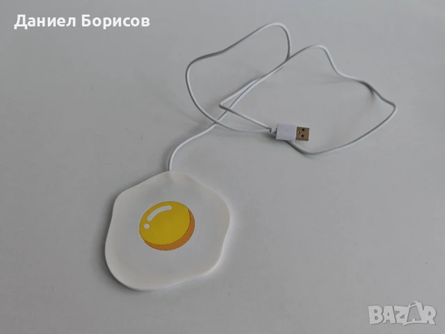 USB котлонче с дизайн на "пържено яйце", снимка 2 - Други игри - 51330186