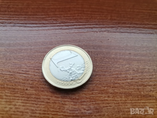 1 евро Литва UNC, снимка 2 - Нумизматика и бонистика - 52466726