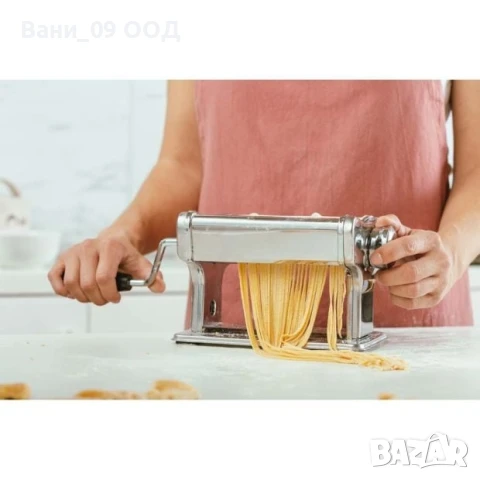 Мини ръчна машина за паста , снимка 4 - Аксесоари за кухня - 50796775