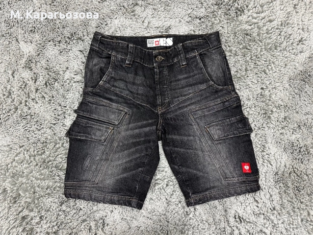 Engelbert Strauss Cargo POWERdenim Shorts, Размер 50, снимка 2 - Къси панталони - 52516681