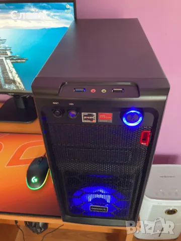 Геймърски компютър AMD RYZEN 3 3300X, NVIDIA GTX 1050TI, 16GB RAM, SSD NVME с гаранция, снимка 5 - Геймърски - 49041549