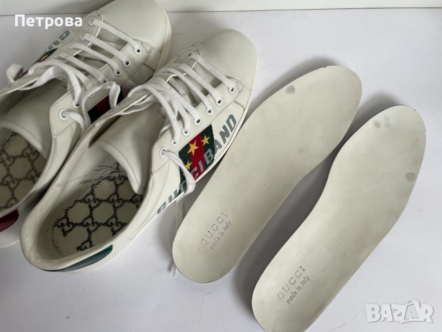 Маратонки Gucci 11 (EU 45.5-46)  Оригинал, снимка 9 - Маратонки - 53586440