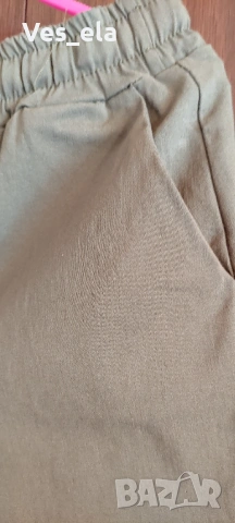  зелен спортен еластичен панталон, снимка 3 - Панталони - 54012531