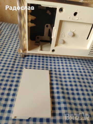 СССР електромеханичен будилник Слава, снимка 8 - Други - 52305089