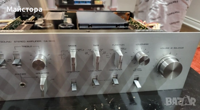 Продавам усилвател YAMAHA CA 800 II в отлично състояние к, снимка 2 - Ресийвъри, усилватели, смесителни пултове - 53866431