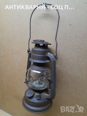 Стар Немски Газов Фенер., снимка 5 - Антикварни и старинни предмети - 45141541