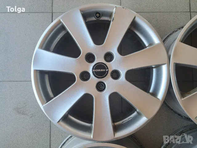 Алуминиеви джанти Borbet 17 5x112, снимка 5 - Гуми и джанти - 50131586