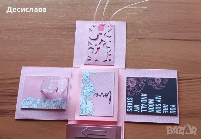 Кутия с пожелания към любимата , снимка 6 - Декорация за дома - 53251636