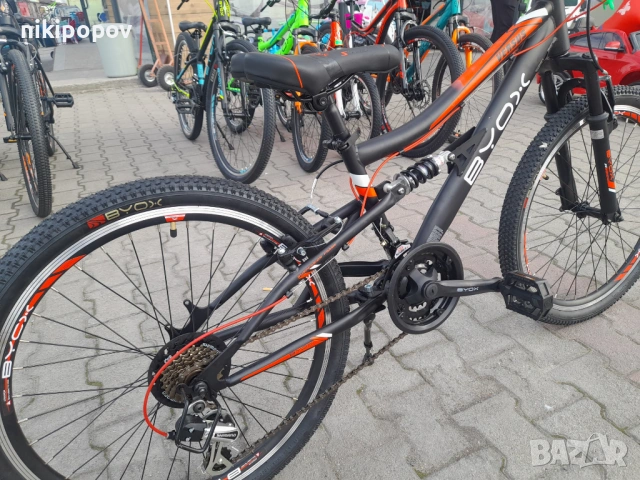BYOX Велосипед 24" VERSUS черен.червен, снимка 8 - Велосипеди - 53848950