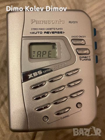 Panasonic RQ E27 Уокмен пълен комплект, като нов!, снимка 5 - Радиокасетофони, транзистори - 45686571