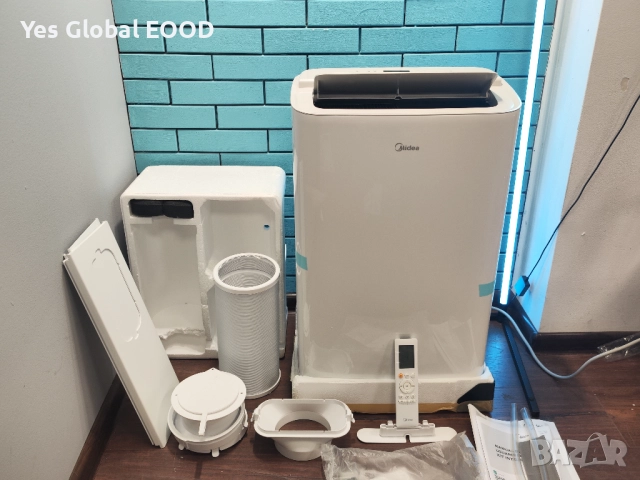 MIDEA Penguin 3-в-1 мобилен климатик 12000 BTU + обезвлажнител