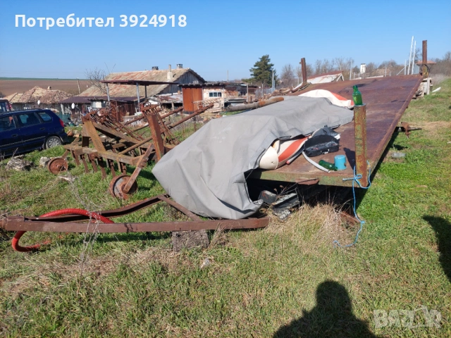 Ремарке за трактор , снимка 2 - Селскостопанска техника - 53841376