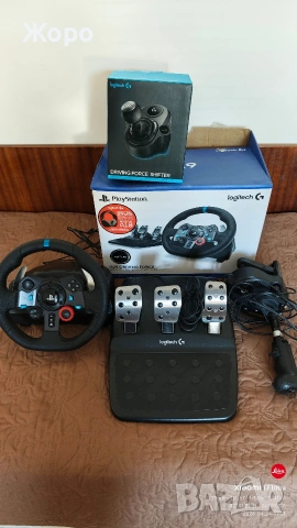 Волан с педали, скоростен лост Logitech G29