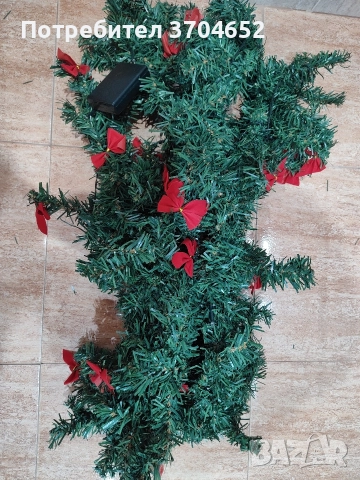 Светещ Коледен Гирлянд, снимка 3 - Декорация за дома - 52565672