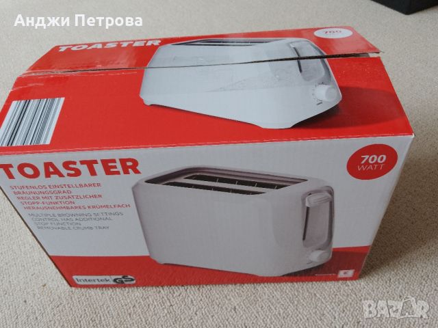 нов тостер с много степени на препичане , снимка 5 - Тостери - 46465894