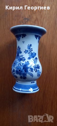 Порцеланова ваза  Делфт, снимка 1 - Вази - 45397066