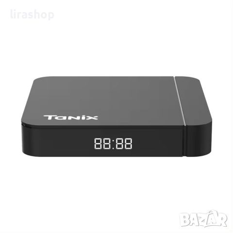 Промо! ТВ бокс Tanix W2 - 2GB/16GB, Dual Wifi, 4K, Bluetooth, AV1, Android 11, снимка 4 - Приемници и антени - 45670039