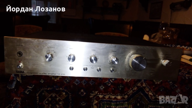 Усилвател SABA MI1212, снимка 5 - Ресийвъри, усилватели, смесителни пултове - 52025810