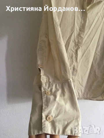 памучна риза (organic cotton ), снимка 2 - Ризи - 50719604