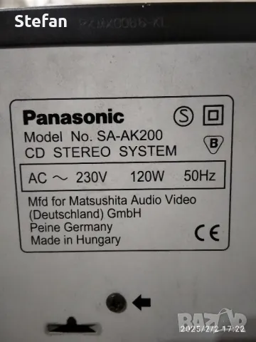 продавам само глава на Панасоник са. Ка. 200, снимка 4 - Аудиосистеми - 48932161