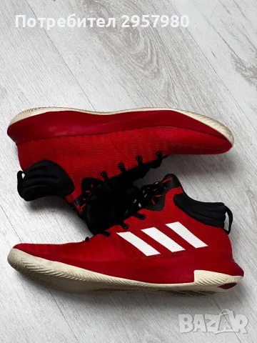 Обувки Adidas Pro Elevate Mid Boys Red 45, снимка 4 - Маратонки - 47244897