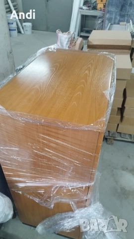 Офис шкаф - шкаф с 3 чекмеджета цвят череша 80/50/118см, снимка 16 - Шкафове и рафтове - 54072917