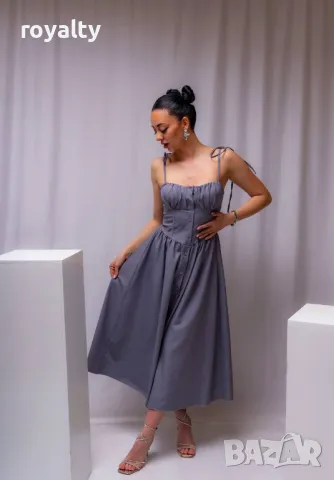 Стилна дамска рокля , снимка 3 - Рокли - 50047794