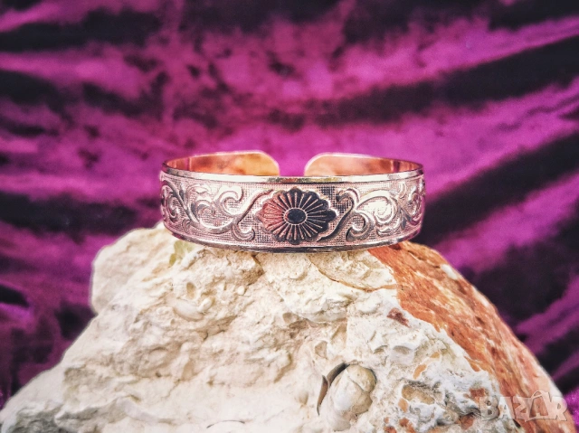 Медна терапевтична гривна 1