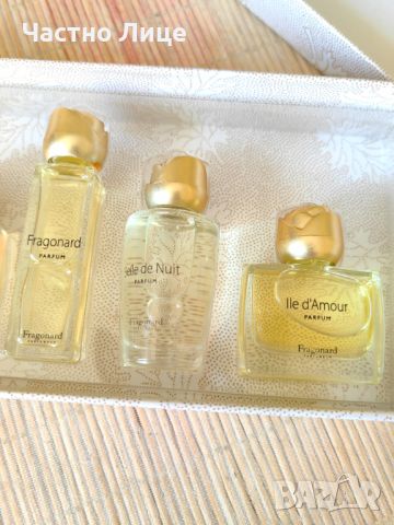 Подаръчен комплект Fragonard Femme Cinq Parfum Комплект Страхотни Френски Парфюми 5 броя, снимка 3 - Унисекс парфюми - 46550112