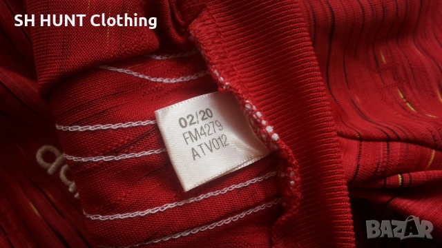 Adidas MANCHESTER UNITED Kids Football T-Shirt Размер 11-12 г/ 152 см детска футболна тениска 33-67, снимка 13 - Детски тениски и потници - 53213667