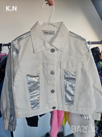 Памучно дънково яке, ново 