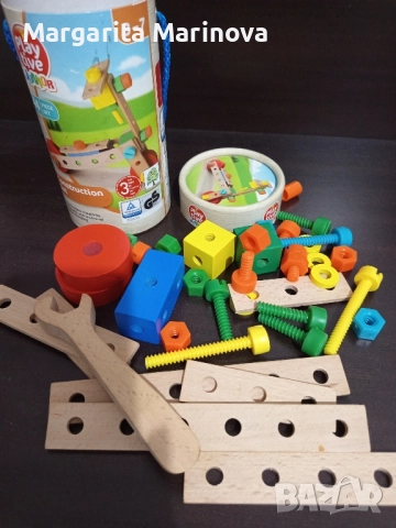 Конструктор дървен, снимка 2 - Конструктори - 52379035