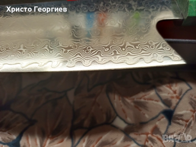 Японски нож Kiritsuke (Кирицуке) - Дамаска стомана