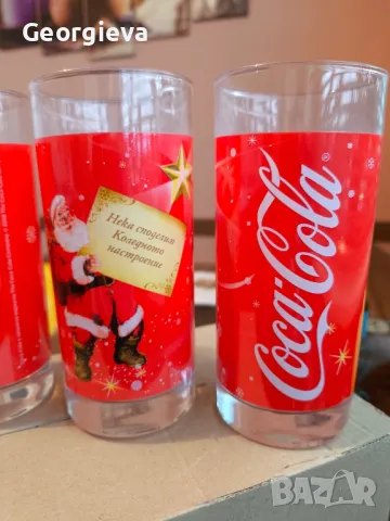 Стъклени чаши за безалкохолно Coca-Cola , Банкя - 3 модела., снимка 7 - Сервизи - 49162325