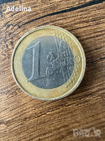 1999 Нидерландия 1 евро, снимка 2 - Нумизматика и бонистика - 53282961