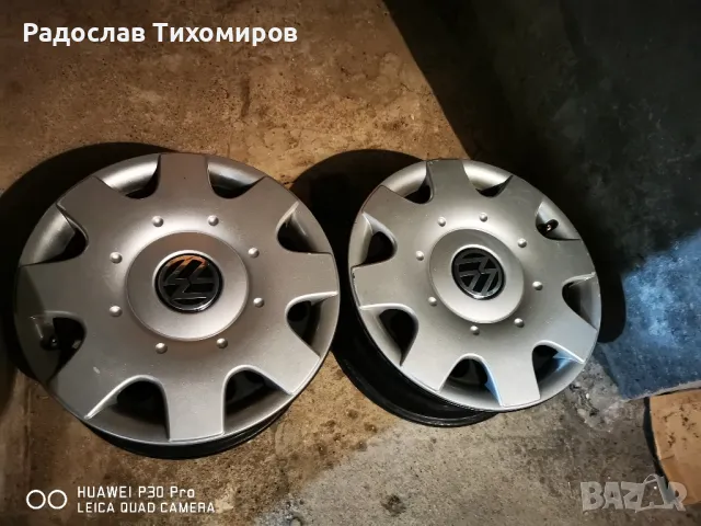 Джанти VW 15 с тасове, снимка 2 - Гуми и джанти - 47829082