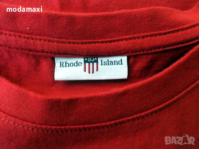 3XL – Червена  блуза  на Rhode Island, снимка 7 - Тениски - 46738154