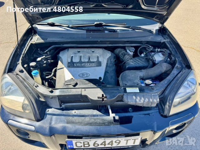 Hyundai Tucson 2.7i v6 LPG Подгрев, снимка 2 - Автомобили и джипове - 54276131