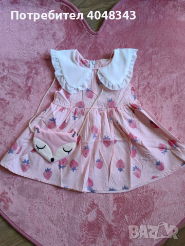 Детска рокля 12-18 месеца, снимка 1 - Комплекти за бебе - 45022270