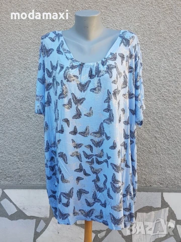 7XL Нова туника Janina(пеперуди), снимка 1
