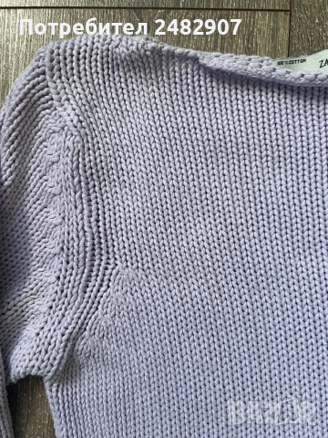 Дамска блуза  ZARA, снимка 7 - Блузи с дълъг ръкав и пуловери - 53530676