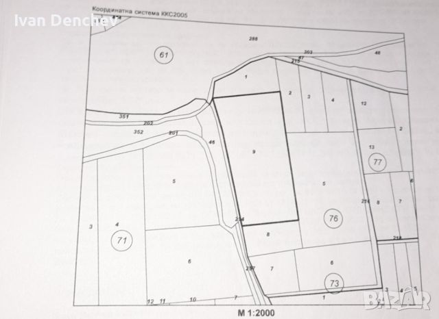 продавам овощна градина с Зимница, снимка 1 - Парцели - 46363564