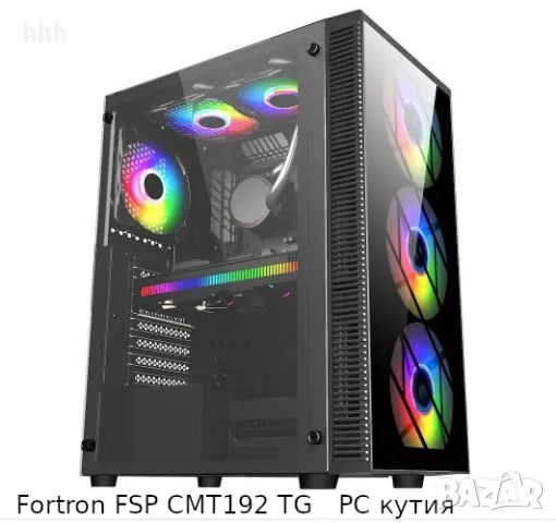 Мощно 4 ядрено геймърско PC Intel i3-9100f/4х3.60GHz/6MB L3/16 gb ddr4 /GTX1060/256ssd/640GB, снимка 1 - Геймърски - 48390313