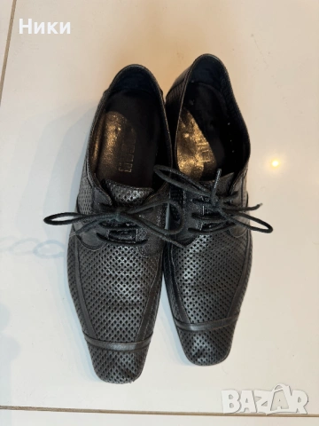 Mалко използвани черни официални обувки, снимка 4 - Официални обувки - 54014913