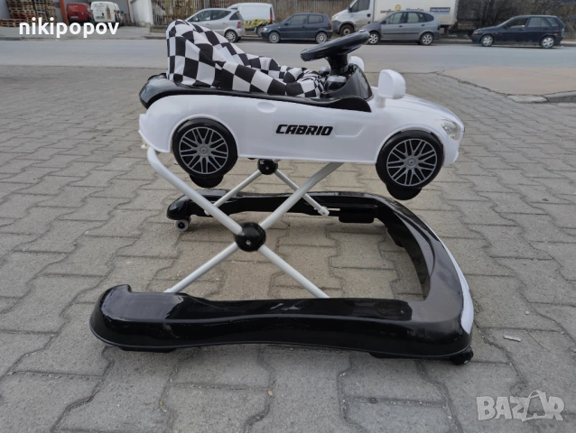 CANGAROO Проходилка CABRIO бял, снимка 8 - Проходилки - 53569047