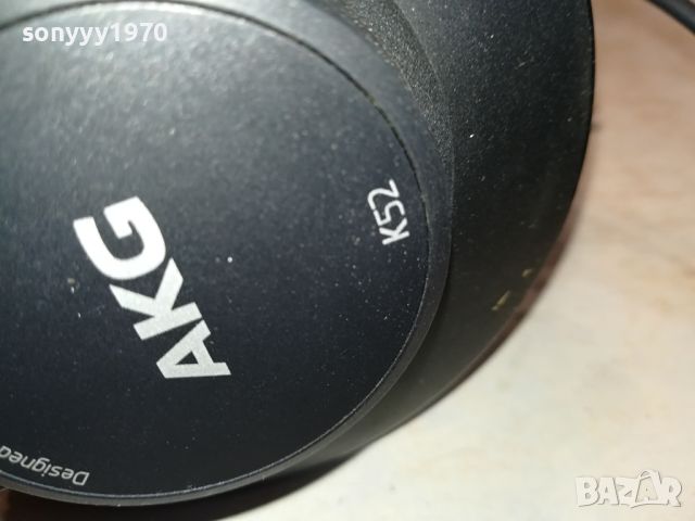 AKG K-52 HEADPHONES-ВНОС GERMANY 1004240949, снимка 13 - Слушалки и портативни колонки - 45200225