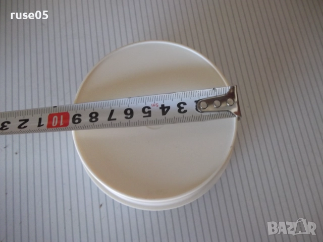 Кутия бакелитова кръгла от соца нова, снимка 2 - Кутии за храна - 51786874