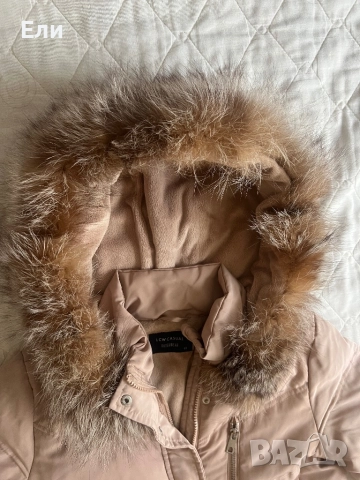 Зимно яке с яка от естествен пух, лисица, снимка 4 - Якета - 51625623