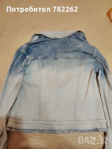 Дънково яке Karl Lagerfeld, снимка 2 - Якета - 53036002