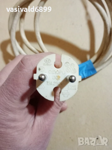 Захранващ кабел , снимка 2 - Резервни части за машини - 53743339